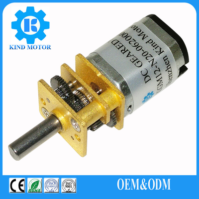 มอเตอร์เกียร์มิกรอาร์ซี คอมแพคต์ น้ําหนักเบา มอเตอร์แปรง ทอร์คสตอล ≤1.9Nm