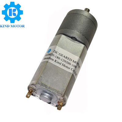 6200gCm Micro DC Geared Motor, 18v Dc Geared Motor 4.6W กำลังขับ