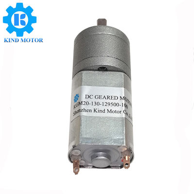 แปรงถ่าน 12v Dc Motor แรงบิดสูง 45g 100 Rpm Dc Gear Motor