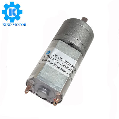 มอเตอร์เกียร์โลหะ 12v Dc 300 รอบต่อนาที 4000gcm แรงบิดสูงสุดสำหรับแอพพลิเคชั่นหลายตัว