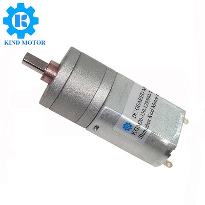มอเตอร์เกียร์โลหะ 12v Dc 300 รอบต่อนาที 4000gcm แรงบิดสูงสุดสำหรับแอพพลิเคชั่นหลายตัว