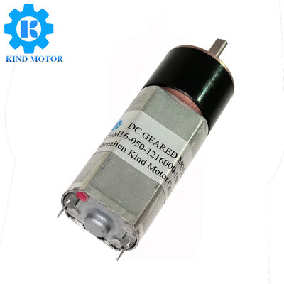 Brushed Micro DC Geared Motor 24vdc 2.9A กระแสไฟต่อเนื่อง 6000 Rpm