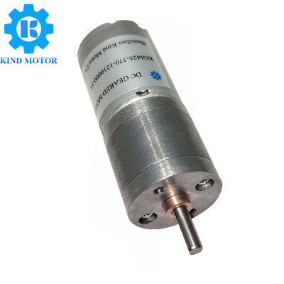 มอเตอร์เกียร์ DC ขนาดเล็ก 25D Mm, มอเตอร์เกียร์ Dc 6v พร้อมแรงบิด 0.85Nm Stall