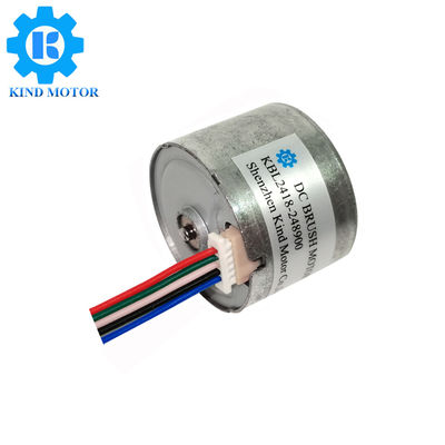 2 มม.เพลาเสียงรบกวนต่ำ 24 มม.bl2418 dc 6v 12v 14.4v 18v 24v แบริ่งบอล brushless มอเตอร์ encoder