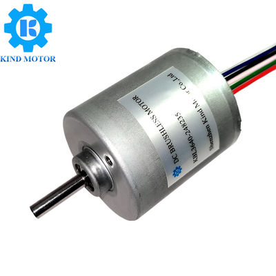 มอเตอร์ DC ไร้แปรงขนาดเล็ก 25w ความเร็ว 1000rpm OEM มีจำหน่าย