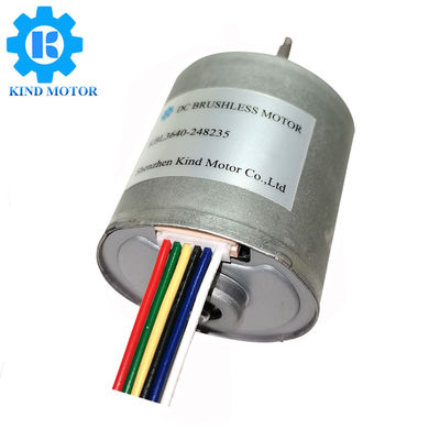5A Micro DC Brushless Motor BL3640, มอเตอร์เสียงรบกวนต่ำพร้อมเพลา 3.175mm