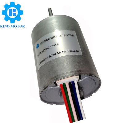 3.175mm เพลา nidec bldc 36mm 3650 มอเตอร์แบบไม่มีแปรง 12volt 14.4volt 24volt