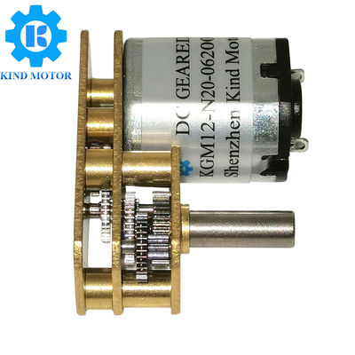 U เพลามุมขวา DC Gear Motor น้ำหนัก 16.5g พร้อมกระปุกเกียร์ 10 × 24 มม.