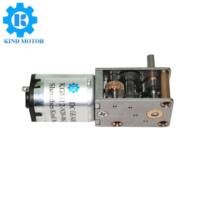 มอเตอร์เกียร์ 12 โวลต์มุมขวา 2.2kgCm แรงบิดสูงสุด 2.1W กำลังขับ