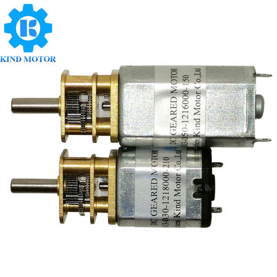 มอเตอร์เกียร์ขนาดเล็ก 13 มม. แรงบิดสูง 26g Brushed Dc Motor 12v