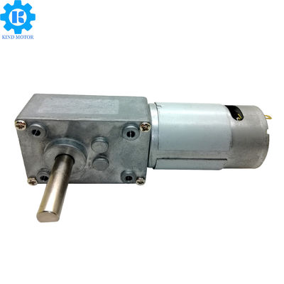 สแตนเลส DC Worm Gear Motor, 5 ~ 6000rpm Worm Gear DC Motor 12V