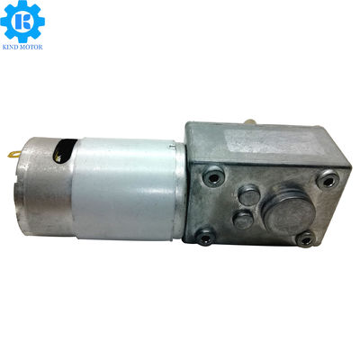 สแตนเลส DC Worm Gear Motor, 5 ~ 6000rpm Worm Gear DC Motor 12V