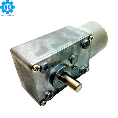 สแตนเลส DC Worm Gear Motor, 5 ~ 6000rpm Worm Gear DC Motor 12V