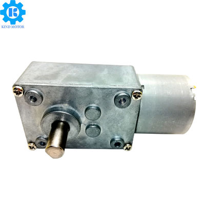 สแตนเลส DC Worm Gear Motor, 5 ~ 6000rpm Worm Gear DC Motor 12V
