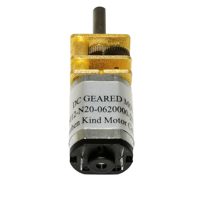 Micro 12mm Dc 1.5-24v Brushed Gear Motor สำหรับไขควงไฟฟ้า