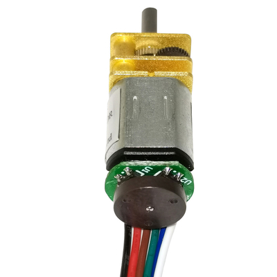 200rpm 12mm N20 Gearbox Dc Motor แรงบิดสูงพร้อมเพลาขยาย