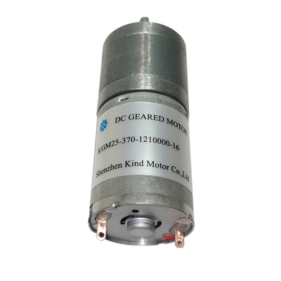 25x4mm Central Long Shaft Brushed Gear เครื่องยนต์ 5000rpm Dustproof