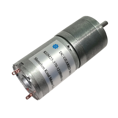 25x4mm Central Long Shaft Brushed Gear เครื่องยนต์ 5000rpm Dustproof