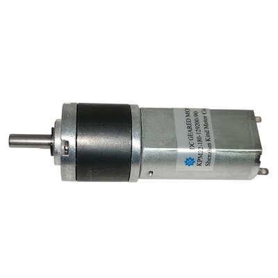 แปรงถ่าน 4000 รอบต่อนาทีมอเตอร์เกียร์ดาวเคราะห์ 6v 12v พร้อมตัวเข้ารหัส