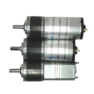 เสียงรบกวนต่ำ 1rpm DC มอเตอร์เกียร์ดาวเคราะห์ 16mm 5w แม่เหล็กถาวร