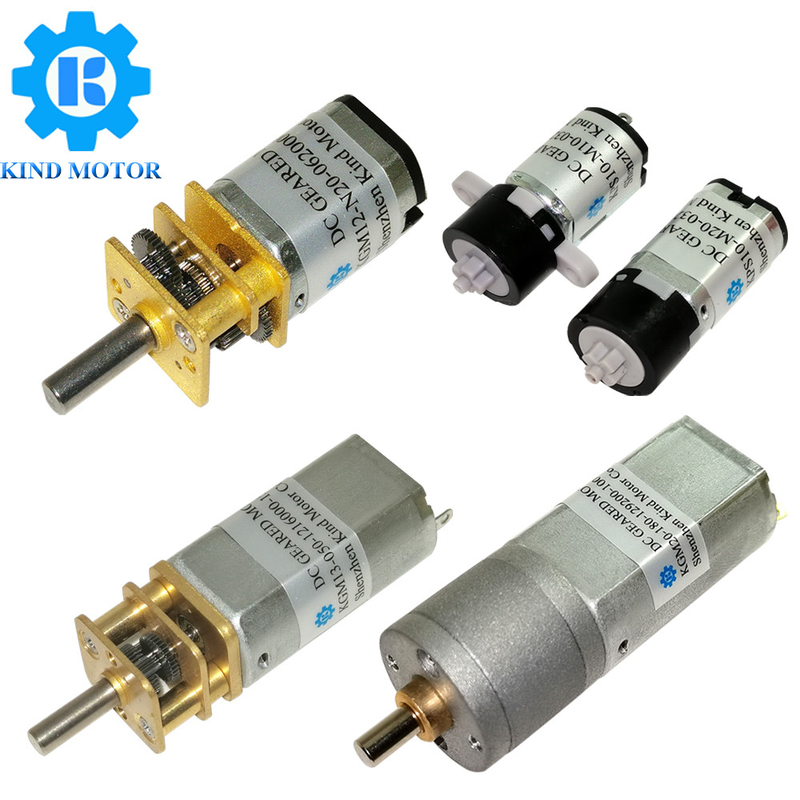 มอเตอร์เกียร์สเปอร์ DC 3.1W ที่มีพลังงานมาก 0.1-10 กิโลกรัม.