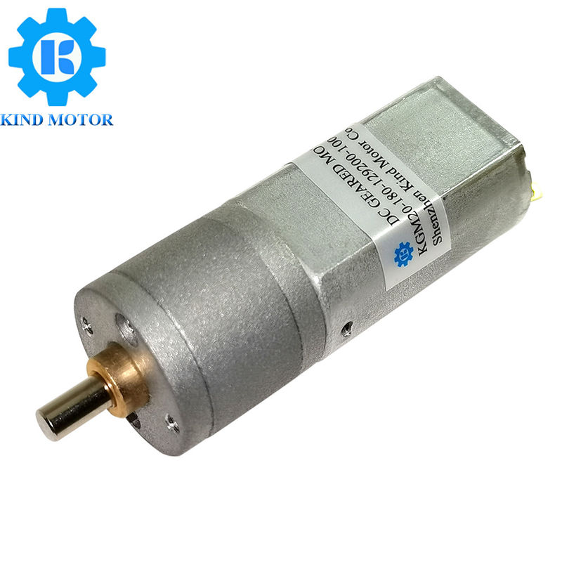 คุณภาพสูงความเร็วต่ํา GM20 20mm 20D mm dc 6v 7.4v 12v 24v คาร์บอนแปรง