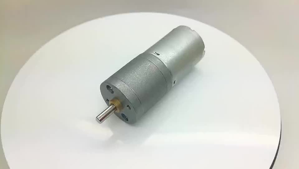 gm25 370 25mm ทอร์คสูง 12v 24v dc เครื่องยนต์เกียร์ 5rpm 80rpm 600rpm