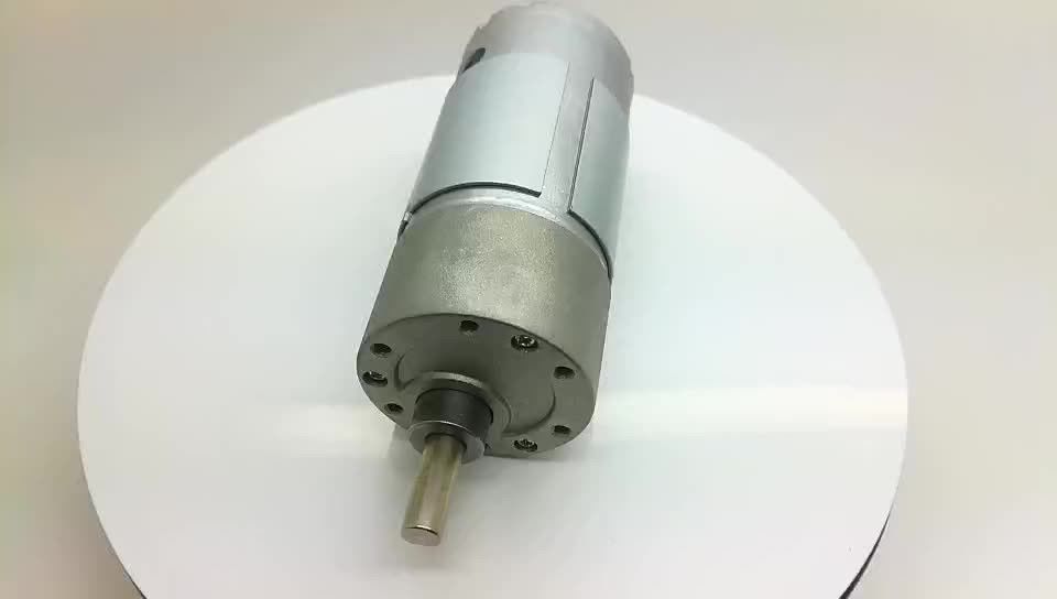 กล่องเกียร์ 37 มม 6v 12v 60rpm 150 rpm 175 rpm มอเตอร์เกียร์ dc แกน eccentric ทอมสูง