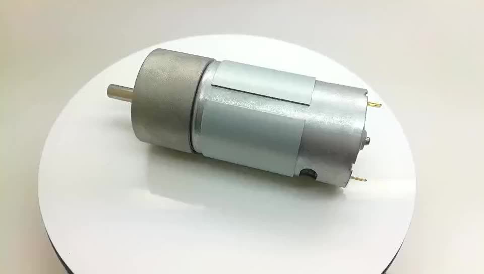 35 mm 37 mm 12v 18v 24v 100rpm 250rpm 300rpm rs555 dc สปอร์เกอร์มอเตอร์