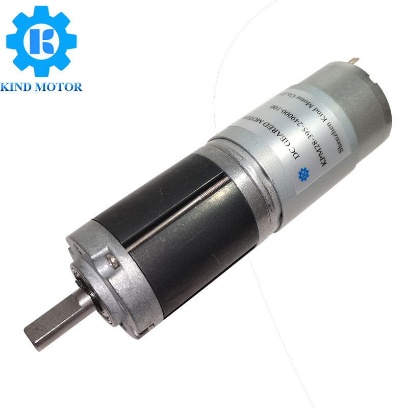 มอเตอร์เกียร์ดาวเคราะห์ขนาด 6v-24v ขนาดกว้าง 28mm dc ความเร็วต่ํา