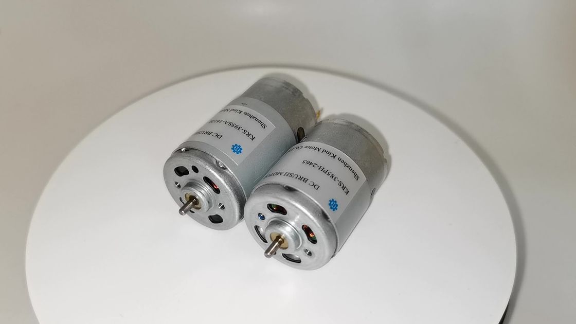 ความเร็วสูง 13000 รอบ / นาที 6v 12v 24v มอเตอร์ brushed dc rs540 rs550