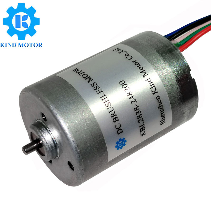 แม่เหล็กถาวรประสิทธิภาพสูง 2838 dc nidec 5w 10w มอเตอร์ brushless dc pwm 6 7.4 8 12 14.4 18 24 โวลต์