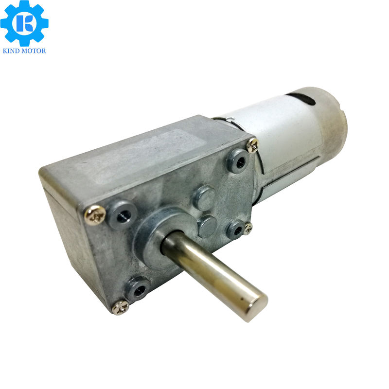 สแตนเลส DC Worm Gear Motor, 5 ~ 6000rpm Worm Gear DC Motor 12V